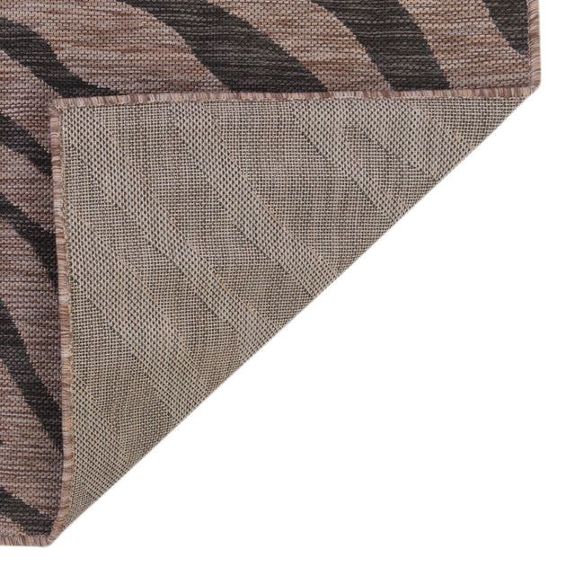 Natural 5' 3 x 8' Outdoor Safari Rectangle Area Rug Weather Resistant for Patio, Deck, Terrace, Balcony, Porch Animal Print Wildlife Nature Carpet for Sale at Rug Engine