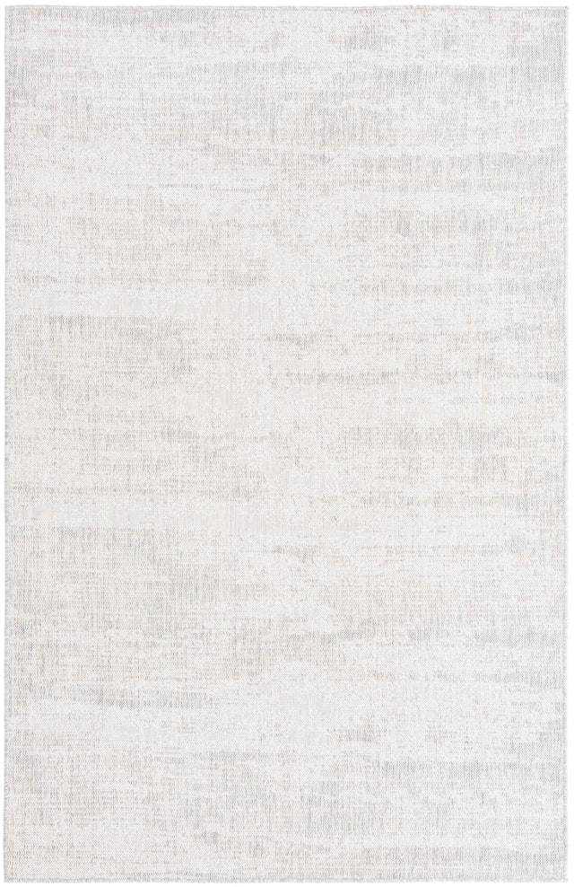 Gray 5' 3 x 8' Outdoor Modern Rectangle Area Rug Weather Resistant for Patio, Deck, Terrace, Balcony, Porch 100% Polypropylene Modern Outside Carpet for Sale at Rug Engine