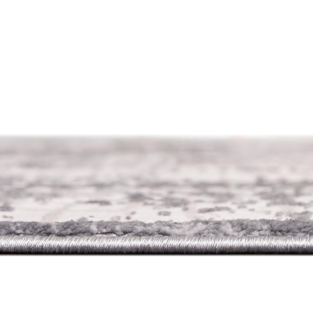 Gray 4' x 4' Aberdeen Octagon Area Rug 60% Polypropylene & 40% Polyester Living Dining Office Room Carpet for Sale at Rug Engine