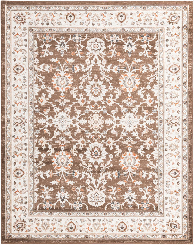Brown 7' 10 x 10' Charlotte Rectangle Area Rug 100% Polypropylene With Jute Backing Traditional Classical Durable Carpet for Living Dining Office Rooms for Sale at Rug Engine
