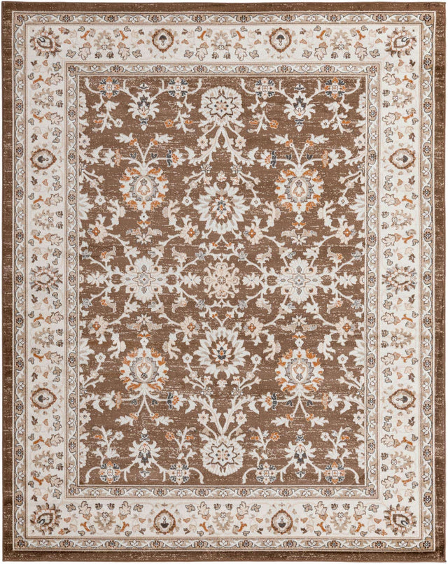 Brown 7' 10 x 10' Charlotte Rectangle Area Rug 100% Polypropylene With Jute Backing Traditional Classical Durable Carpet for Living Dining Office Rooms for Sale at Rug Engine