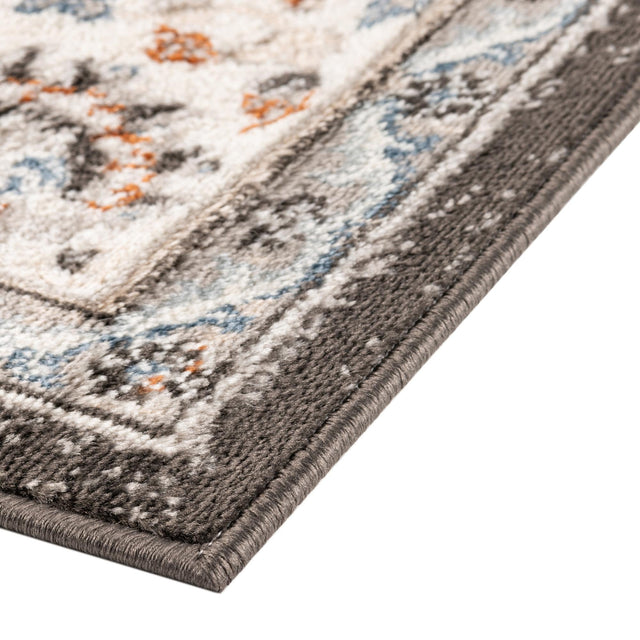 Fume Gray 2' x 3' 1 Charlotte Rectangle Area Rug 100% Polypropylene With Jute Backing Traditional Classical Durable Carpet for Living Dining Office Rooms for Sale at Rug Engine