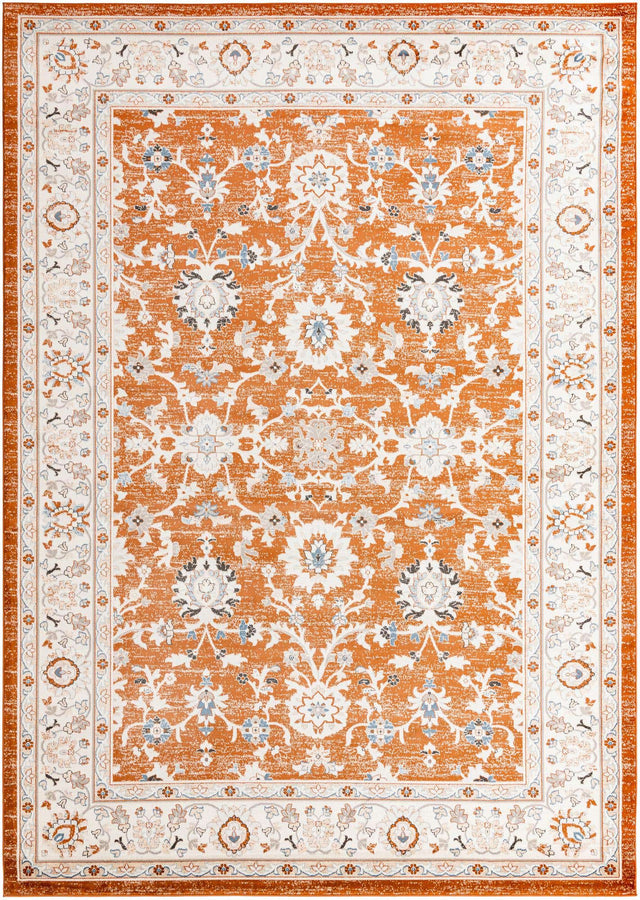 Rust Red 10' x 14' 1 Charlotte Rectangle Area Rug 100% Polypropylene With Jute Backing Traditional Classical Durable Carpet for Living Dining Office Rooms for Sale at Rug Engine