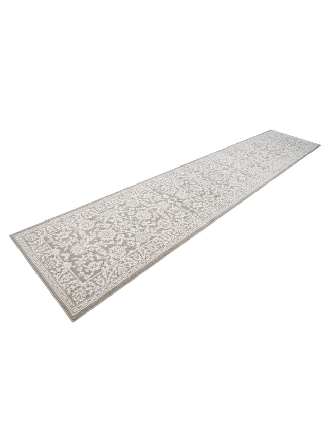 Light Gray 3' 1 x 16' 5 Charlotte Runner Area Rug 100% Polypropylene With Jute Backing Traditional Classical Durable Carpet for Living Dining Office Rooms for Sale at Rug Engine