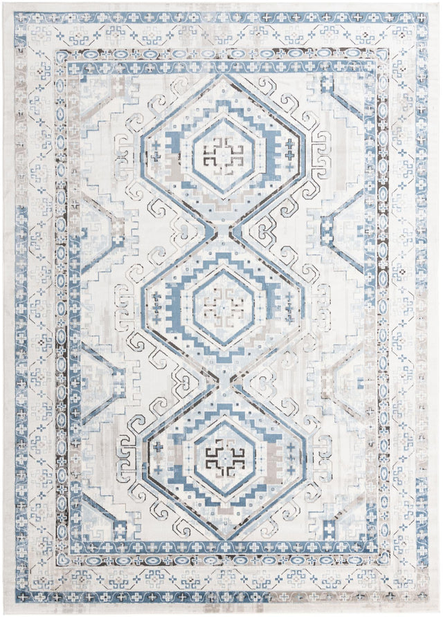 Gray Blue 10' x 14' 1 Charlotte Rectangle Area Rug 100% Polypropylene With Jute Backing Traditional Classical Durable Carpet for Living Dining Office Rooms for Sale at Rug Engine