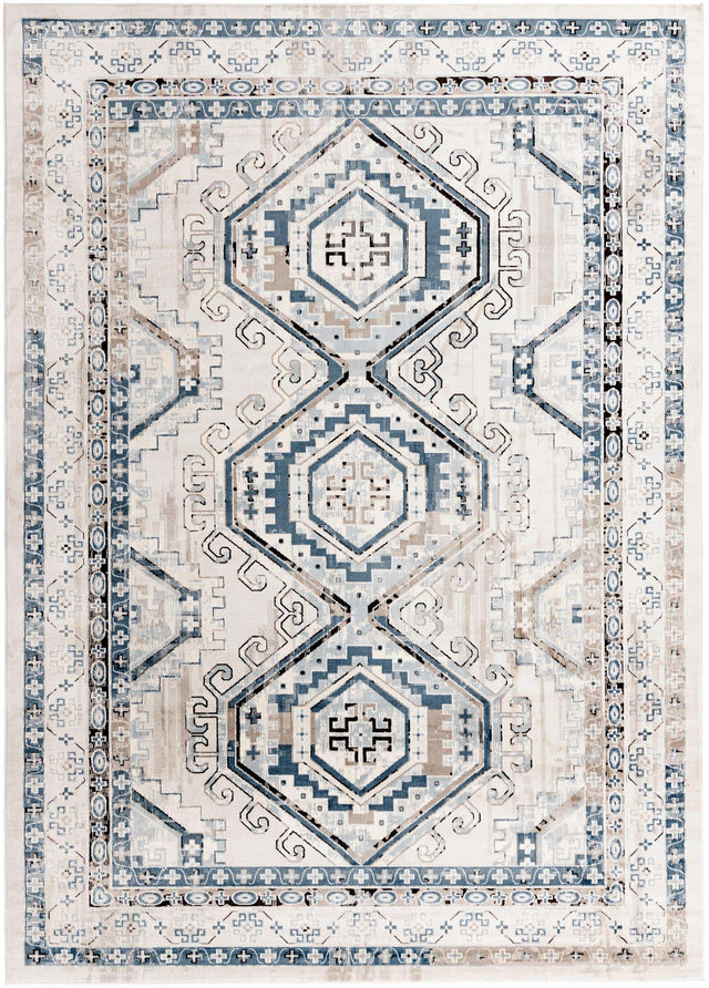 Gray Blue 10' x 14' 1 Charlotte Rectangle Area Rug 100% Polypropylene With Jute Backing Traditional Classical Durable Carpet for Living Dining Office Rooms for Sale at Rug Engine
