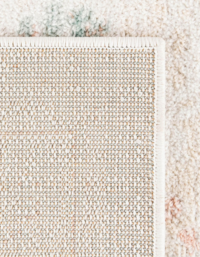 Ivory 10' x 13' Madeline Vintage Rectangle Area Rug 100% Polypropylene Distressed Traditional Carpet for Classic Interior Home Design for Sale at Rug Engine