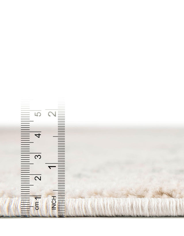 Ivory 3' 3 x 3' 3 Madeline Vintage Square Area Rug 100% Polypropylene Distressed Traditional Carpet for Classic Interior Home Design for Sale at Rug Engine