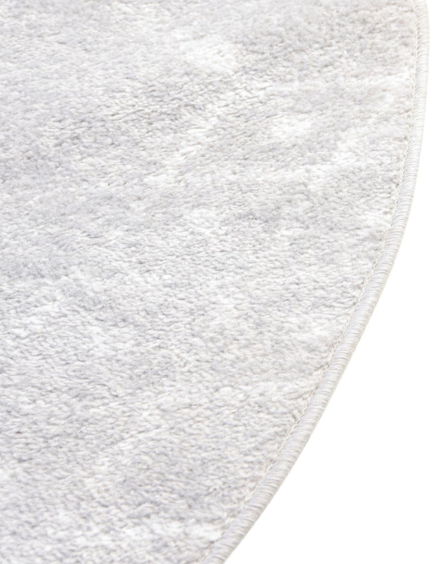 Light Gray 5' 3 x 5' 3 Paxon Trellis Round Area Rug Geometric Durable Stain Resistant Easy Clean Carpet for Modern Interior Home Decor for Sale at Rug Engine