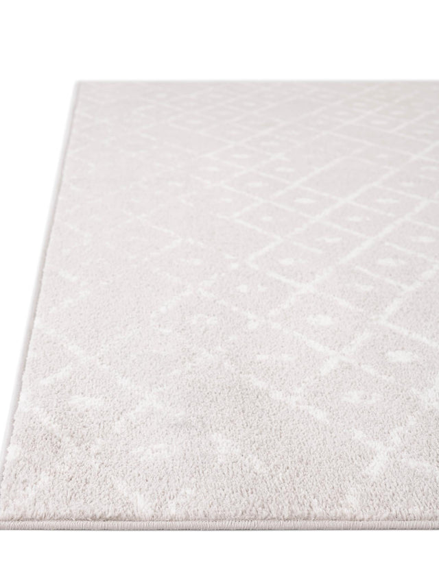 Light Gray 7' 10 x 7' 10 Paxon Trellis Octagon Area Rug Geometric Durable Stain Resistant Easy Clean Carpet for Modern Interior Home Decor for Sale at Rug Engine