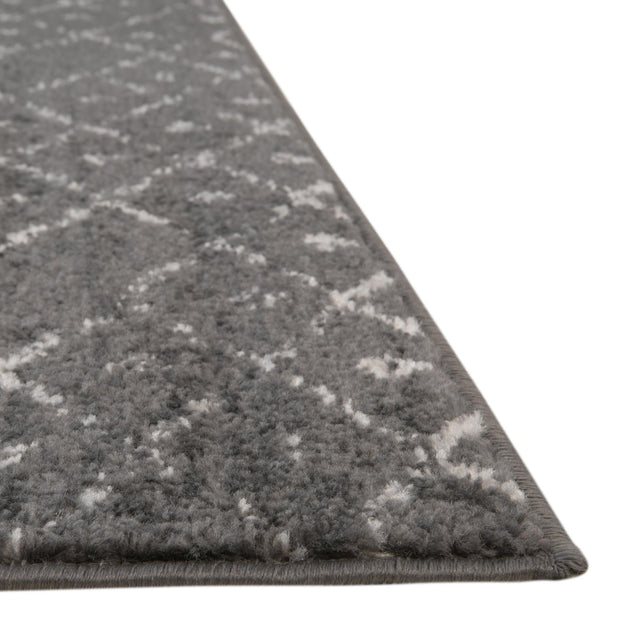 Charcoal Gray 5' 3 x 5' 3 Paxon Trellis Octagon Area Rug Geometric Durable Stain Resistant Easy Clean Carpet for Modern Interior Home Decor for Sale at Rug Engine