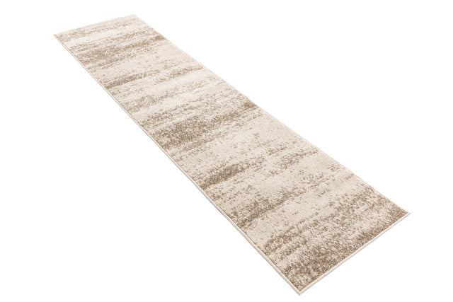 Bone Beige 2' x 8' Del Mar Runner Area Rug 100% Polypropylene Easy Clean Stain Resistant Vivid Modern Carpet Mat for Home Decor Interior Designing for Sale at Rug Engine
