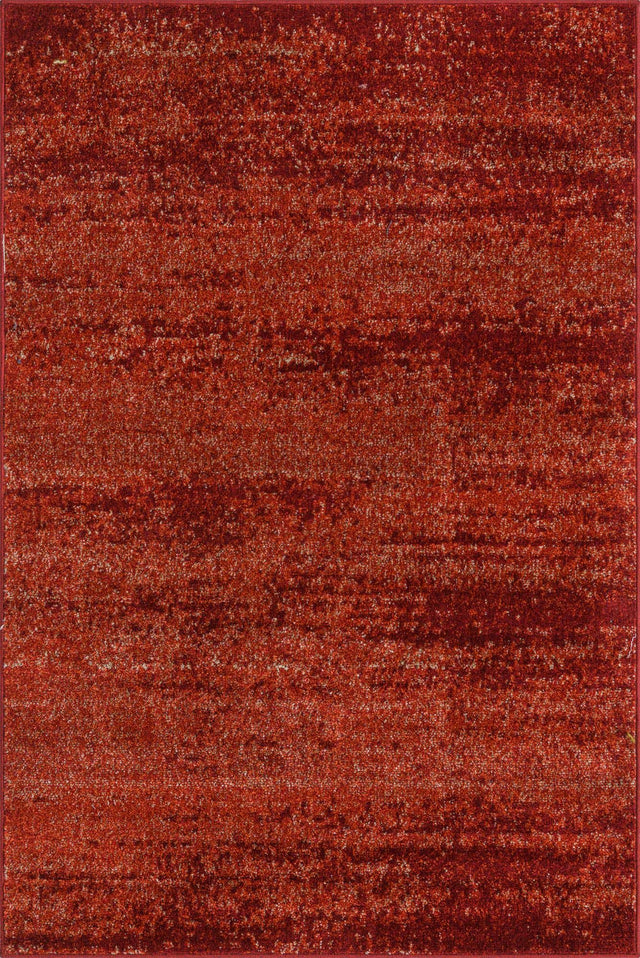 Terracotta 4' 1 x 6' 1 Del Mar Rectangle Area Rug 100% Polypropylene Easy Clean Stain Resistant Vivid Modern Carpet Mat for Home Decor Interior Designing for Sale at Rug Engine