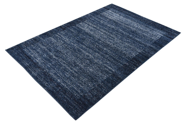 Navy Blue 4' 1 x 6' 1 Del Mar Rectangle Area Rug 100% Polypropylene Easy Clean Stain Resistant Vivid Modern Carpet Mat for Home Decor Interior Designing for Sale at Rug Engine