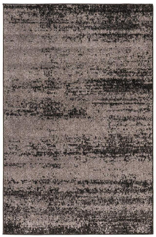 Dark Gray 4' 1 x 6' 1 Del Mar Rectangle Area Rug 100% Polypropylene Easy Clean Stain Resistant Vivid Modern Carpet Mat for Home Decor Interior Designing for Sale at Rug Engine