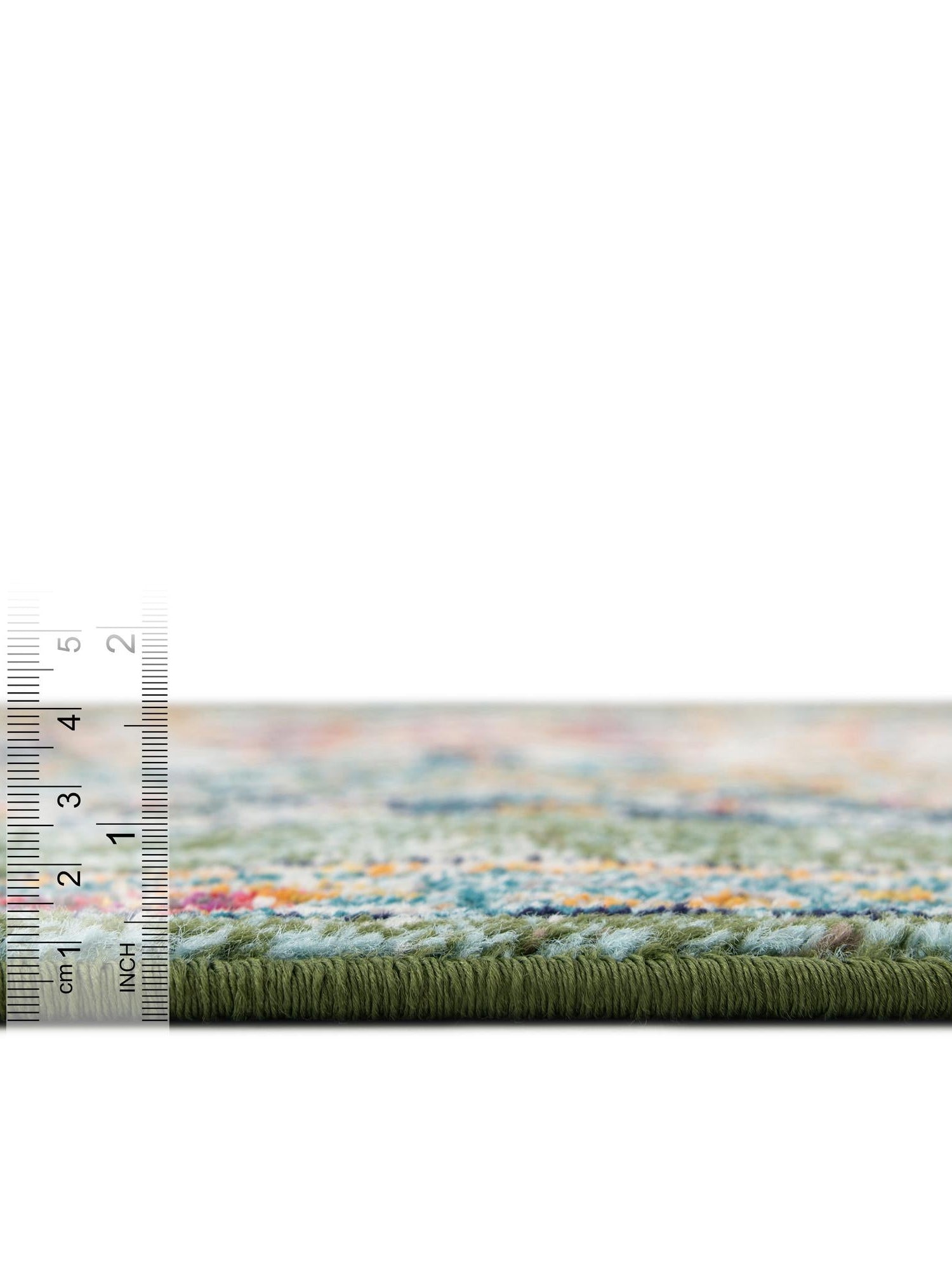 Green 5' 3 x 8' Penrose Oval Area Rug