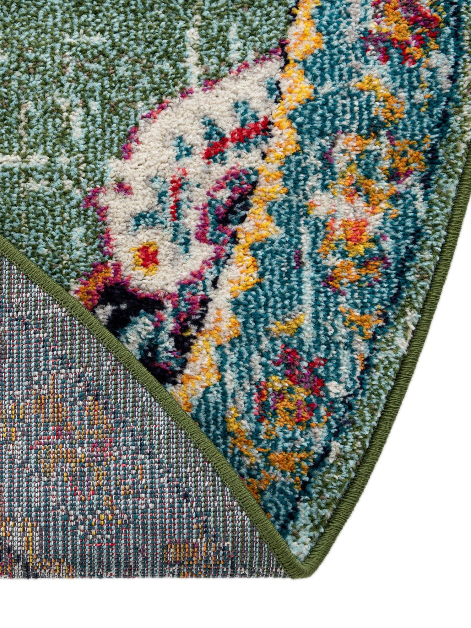 Green 5' 3 x 8' Penrose Oval Area Rug