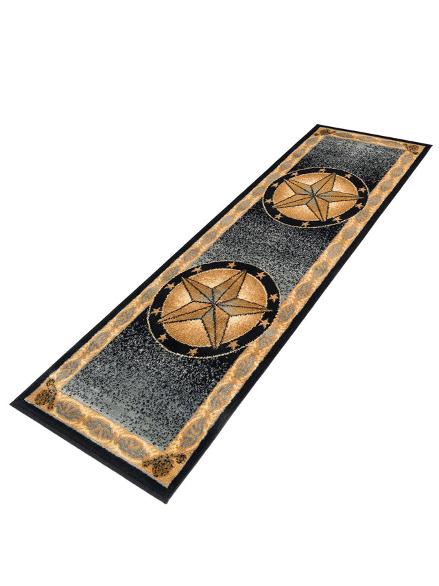 Blue 2' x 6' 1 Pioneer Runner Area Rug Classic Southwestern Motif Durable Stain Resistant Easy Clean Carpet for Traditional Interior Decor for Sale at Rug Engine