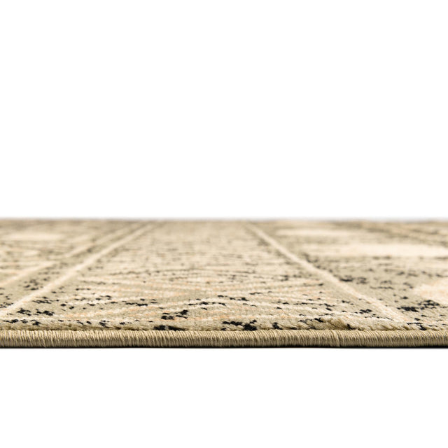 Green 5' 3 x 5' 3 Pioneer Round Area Rug Classic Southwestern Motif Durable Stain Resistant Easy Clean Carpet for Traditional Interior Decor for Sale at Rug Engine