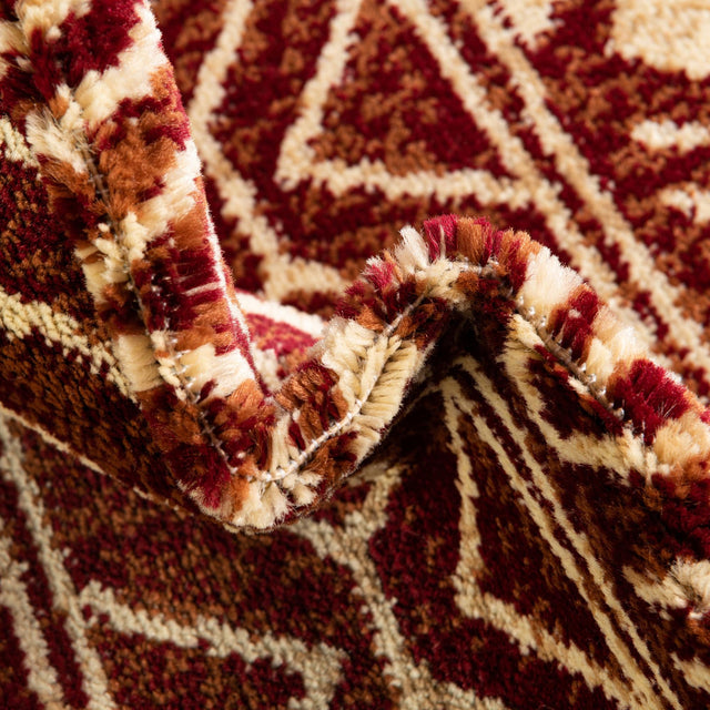 Red 2' 7 x 12' Pioneer Runner Area Rug