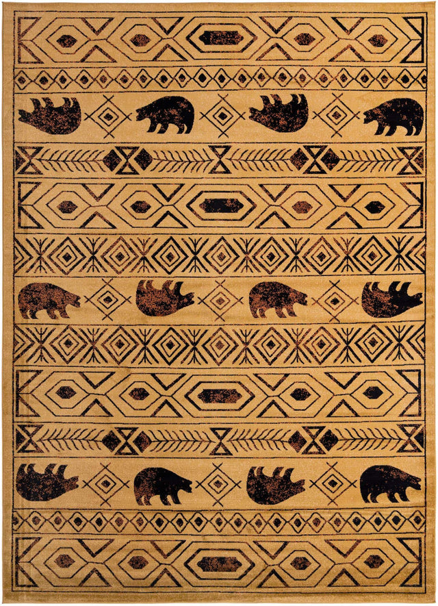 Cedar 10' x 14' 1 Pioneer Rectangle Area Rug Classic Southwestern Motif Durable Stain Resistant Easy Clean Carpet for Traditional Interior Decor for Sale at Rug Engine
