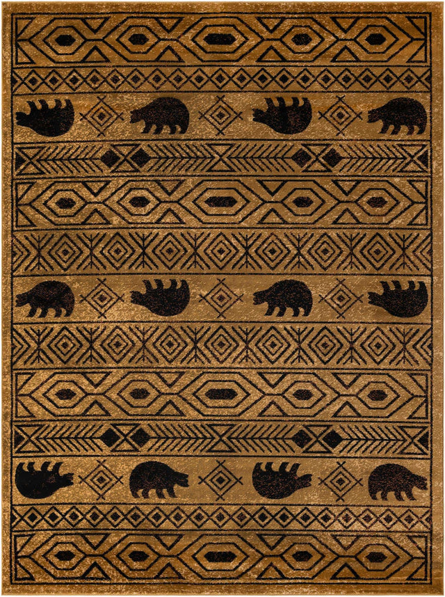 Cedar 9' x 12' Pioneer Rectangle Area Rug Classic Southwestern Motif Durable Stain Resistant Easy Clean Carpet for Traditional Interior Decor for Sale at Rug Engine