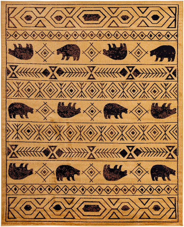 Cedar 7' 10 x 10' Pioneer Rectangle Area Rug Classic Southwestern Motif Durable Stain Resistant Easy Clean Carpet for Traditional Interior Decor for Sale at Rug Engine