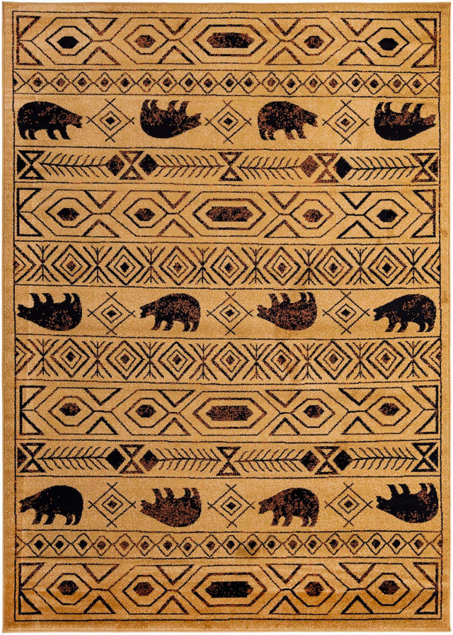 Cedar 7' 1 x 10' Pioneer Rectangle Area Rug Classic Southwestern Motif Durable Stain Resistant Easy Clean Carpet for Traditional Interior Decor for Sale at Rug Engine