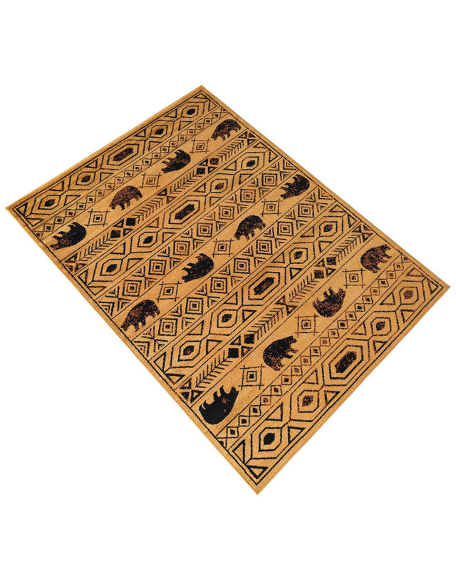 Cedar 5' 3 x 8' Pioneer Rectangle Area Rug Classic Southwestern Motif Durable Stain Resistant Easy Clean Carpet for Traditional Interior Decor for Sale at Rug Engine