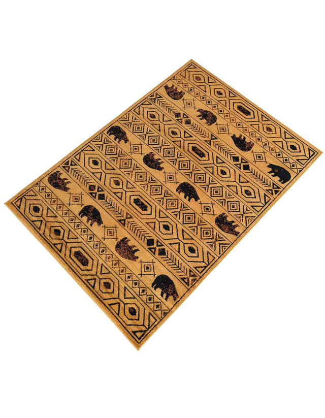 Cedar 5' 3 x 8' Pioneer Rectangle Area Rug Classic Southwestern Motif Durable Stain Resistant Easy Clean Carpet for Traditional Interior Decor for Sale at Rug Engine