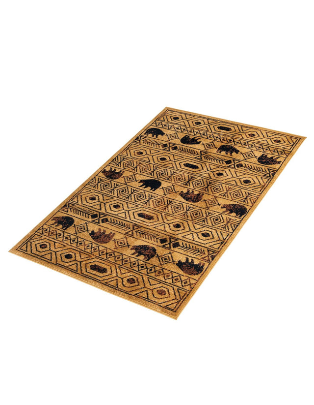 Cedar 4' 1 x 6' 1 Pioneer Rectangle Area Rug Classic Southwestern Motif Durable Stain Resistant Easy Clean Carpet for Traditional Interior Decor for Sale at Rug Engine