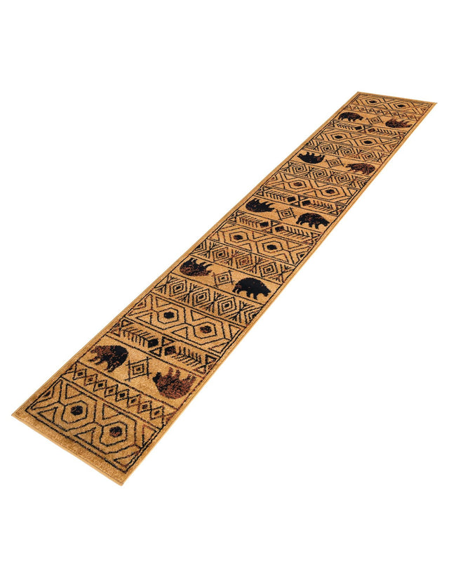 Cedar 2' x 10' Pioneer Runner Area Rug Classic Southwestern Motif Durable Stain Resistant Easy Clean Carpet for Traditional Interior Decor for Sale at Rug Engine