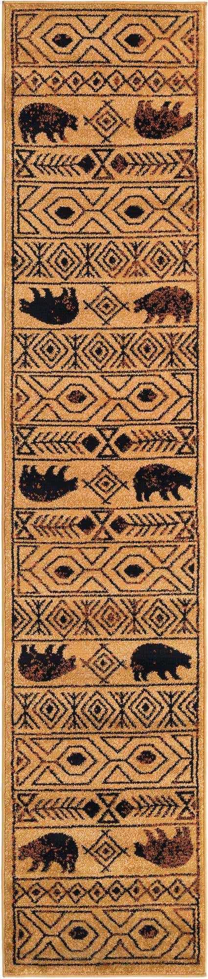 Cedar 2' x 10' Pioneer Runner Area Rug Classic Southwestern Motif Durable Stain Resistant Easy Clean Carpet for Traditional Interior Decor for Sale at Rug Engine