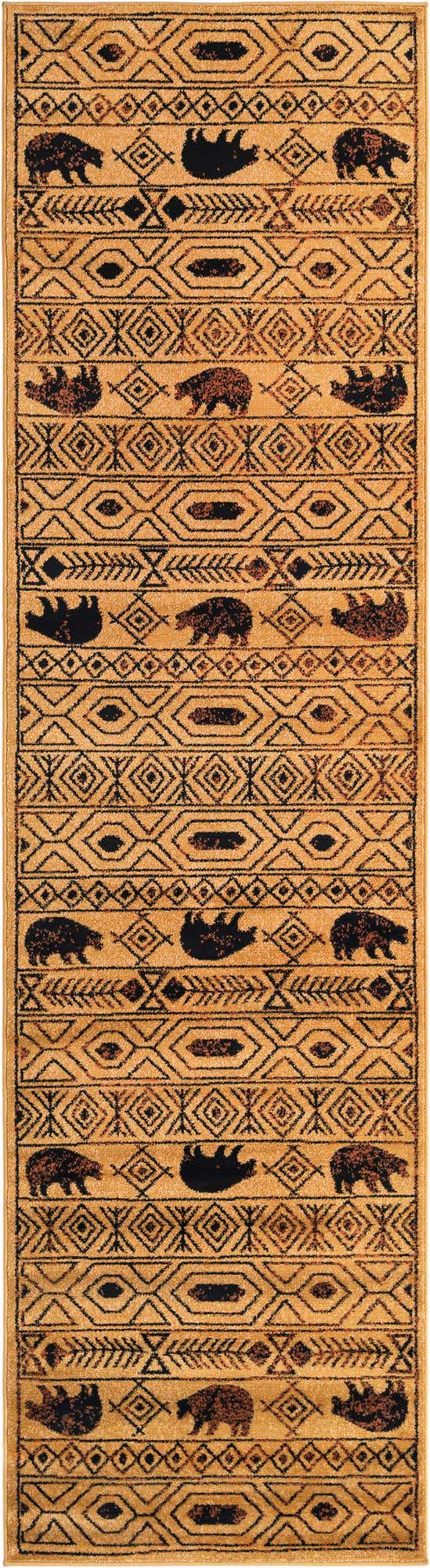 Cedar 2' 11 x 12' Pioneer Runner Area Rug Classic Southwestern Motif Durable Stain Resistant Easy Clean Carpet for Traditional Interior Decor for Sale at Rug Engine