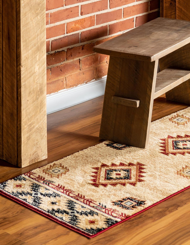 Ivory 2' 11 x 12' Pioneer Runner Area Rug