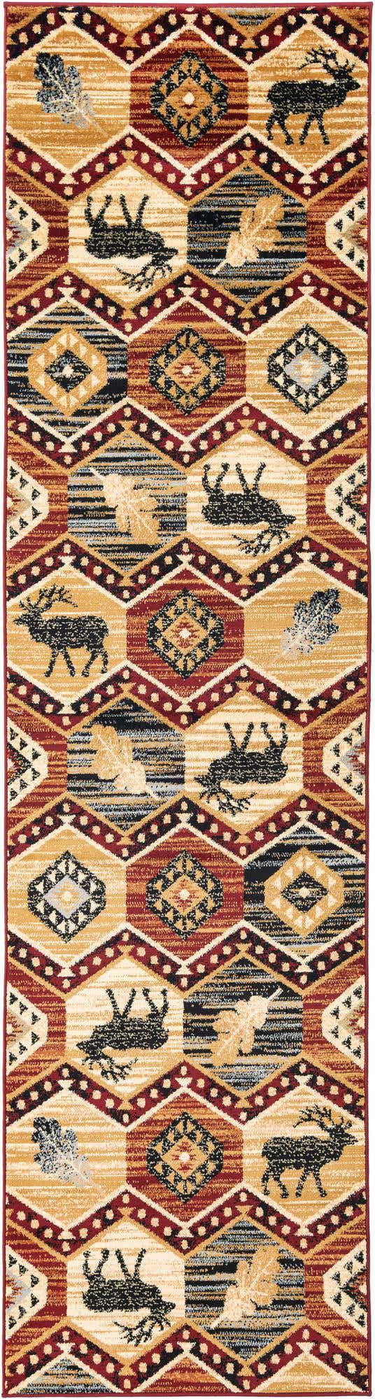 Multicolor 2' 11 x 12' Pioneer Runner Area Rug