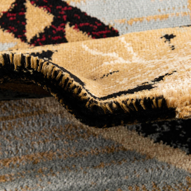 Blue 10' x 14' 1 Pioneer Rectangle Area Rug Classic Southwestern Motif Durable Stain Resistant Easy Clean Carpet for Traditional Interior Decor for Sale at Rug Engine