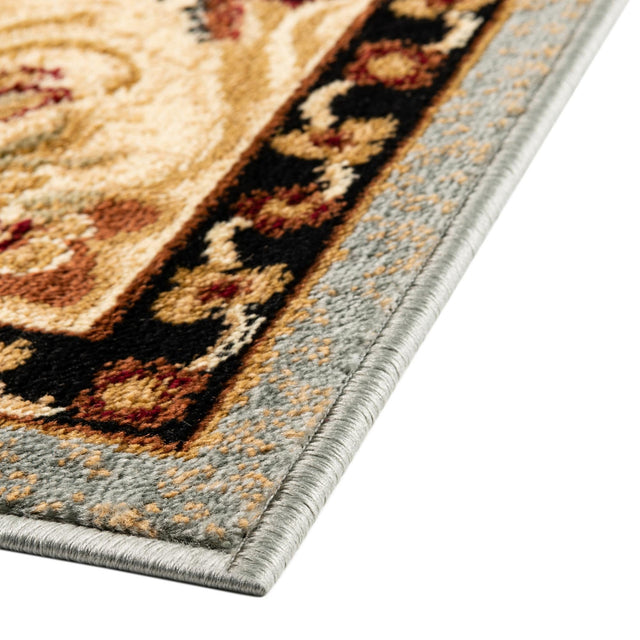 Blue 7' 10 x 7' 10 Pioneer Square Area Rug Classic Southwestern Motif Durable Stain Resistant Easy Clean Carpet for Traditional Interior Decor for Sale at Rug Engine