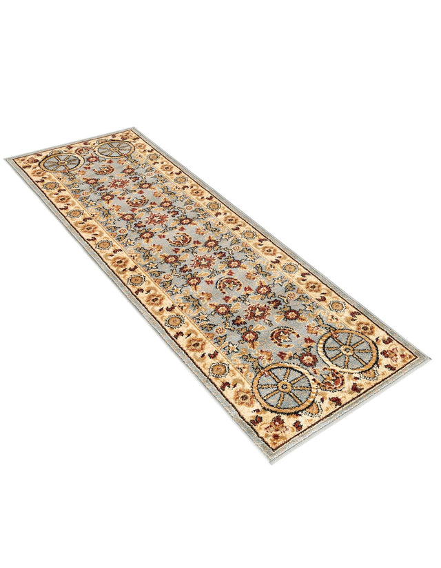 Blue 2' x 6' 1 Pioneer Runner Area Rug Classic Southwestern Motif Durable Stain Resistant Easy Clean Carpet for Traditional Interior Decor for Sale at Rug Engine