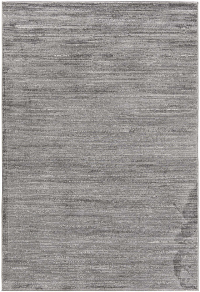 Gray 6' x 9' Finsbury Rectangle Area Rug 60% Polypropylene & 40% Polyester Contemporary Carpet for Living Rooms, Dining, Offices for Sale at Rug Engine