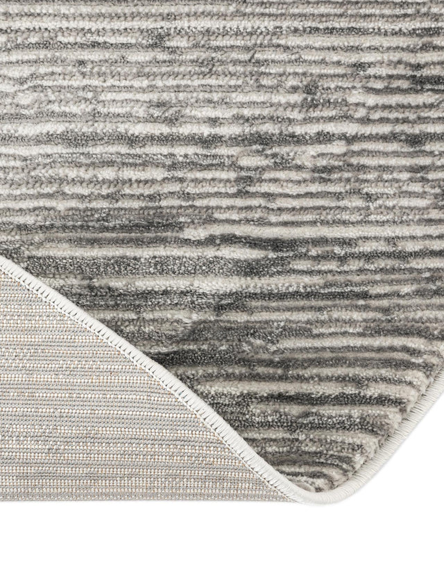 Gray 2' 7 x 12' Finsbury Runner Area Rug 60% Polypropylene & 40% Polyester Contemporary Carpet for Living Rooms, Dining, Offices for Sale at Rug Engine
