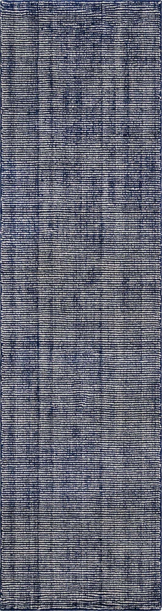 Blueberry 2' x 8' Jill Zarin English Manor Runner Area Rug 100% Premium Natural Wool Handwoven Carpet for Living Rooms, Office Space, Bedrooms, Dorms for Sale at Rug Engine
