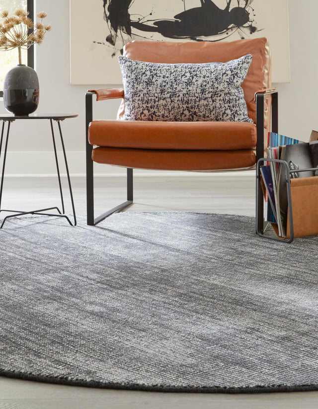 Earl Grey 6' 11 x 6' 11 Jill Zarin English Manor Round Area Rug 100% Premium Natural Wool Handwoven Carpet for Living Rooms, Office Space, Bedrooms, Dorms for Sale at Rug Engine