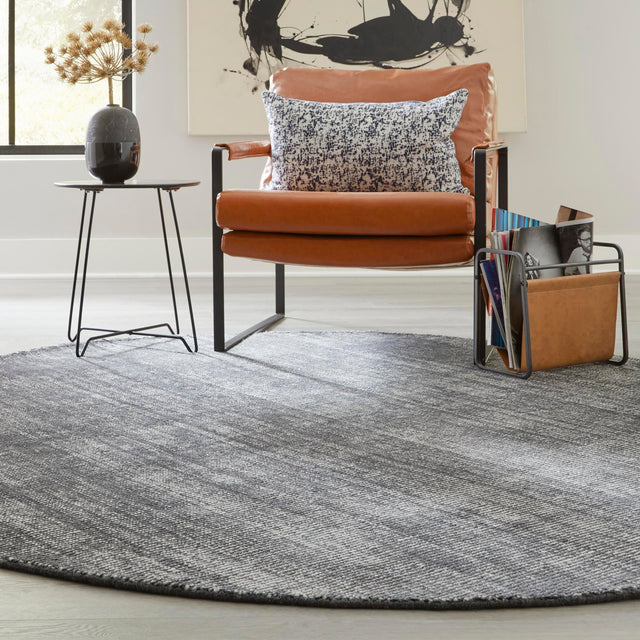 Earl Grey 6' 11 x 6' 11 Jill Zarin English Manor Round Area Rug 100% Premium Natural Wool Handwoven Carpet for Living Rooms, Office Space, Bedrooms, Dorms for Sale at Rug Engine