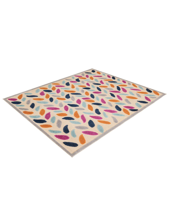 Beige 5' 3 x 8' Aruba Outdoor Rectangle Area Rug Weather Resistant for Patio, Deck, Terrace, Balcony, Porch for Sale at Rug Engine