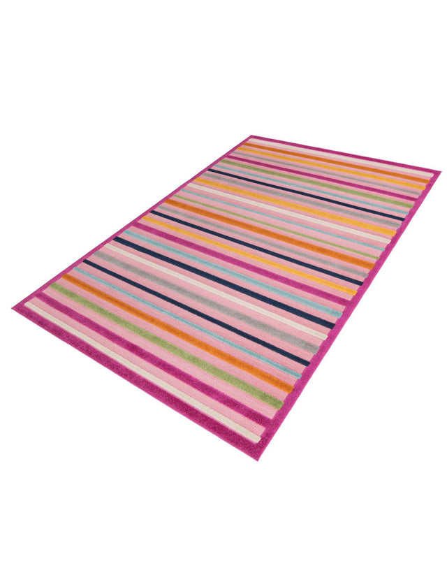 Pink 7' x 10' Aruba Outdoor Rectangle Area Rug Weather Resistant for Patio, Deck, Terrace, Balcony, Porch for Sale at Rug Engine