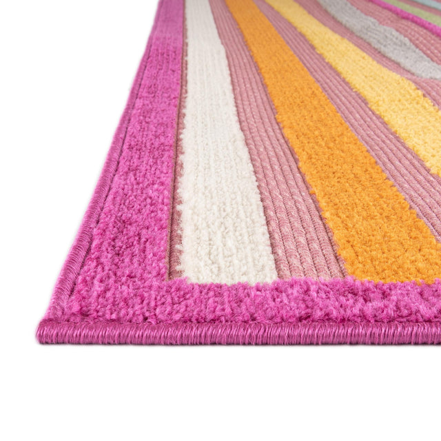 Pink 2' x 3' Aruba Outdoor Rectangle Area Rug Weather Resistant for Patio, Deck, Terrace, Balcony, Porch for Sale at Rug Engine
