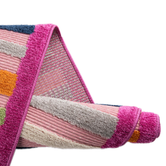 Pink 2' x 3' Aruba Outdoor Rectangle Area Rug Weather Resistant for Patio, Deck, Terrace, Balcony, Porch for Sale at Rug Engine