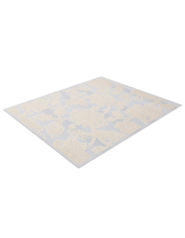 Gray 5' 3 x 8' Aruba Outdoor Rectangle Area Rug Weather Resistant for Patio, Deck, Terrace, Balcony, Porch for Sale at Rug Engine