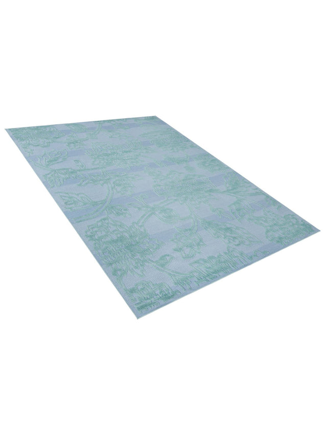 Navy Blue 9' x 12' Aruba Outdoor Rectangle Area Rug Weather Resistant for Patio, Deck, Terrace, Balcony, Porch for Sale at Rug Engine